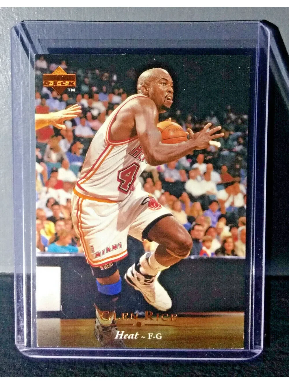 1995-96 Upper Deck Glen Rice #72 Basketball Card